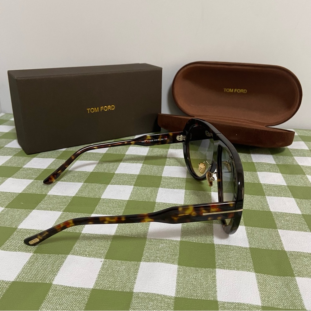Tom Ford Tortoise Sunglasses - image 4